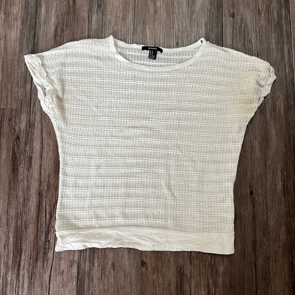 Forever 21 Crocheted top